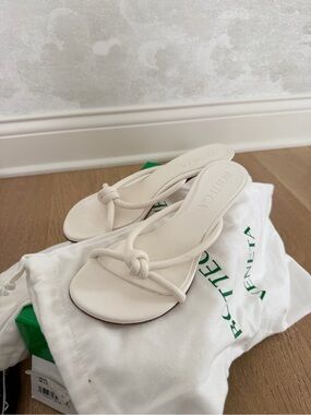 Bottega Veneta 50mm lambskin sandal